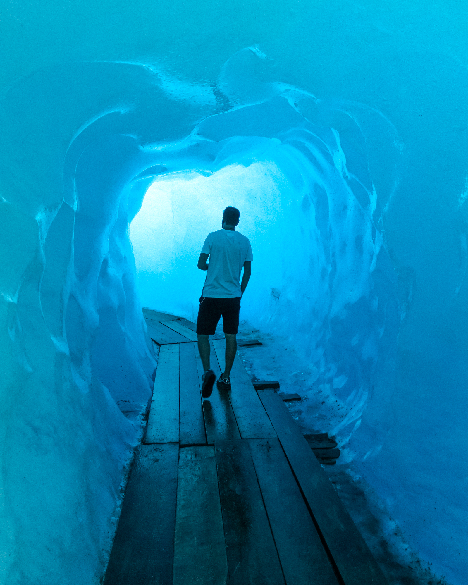 Ice Grotto - Rhone Glacier