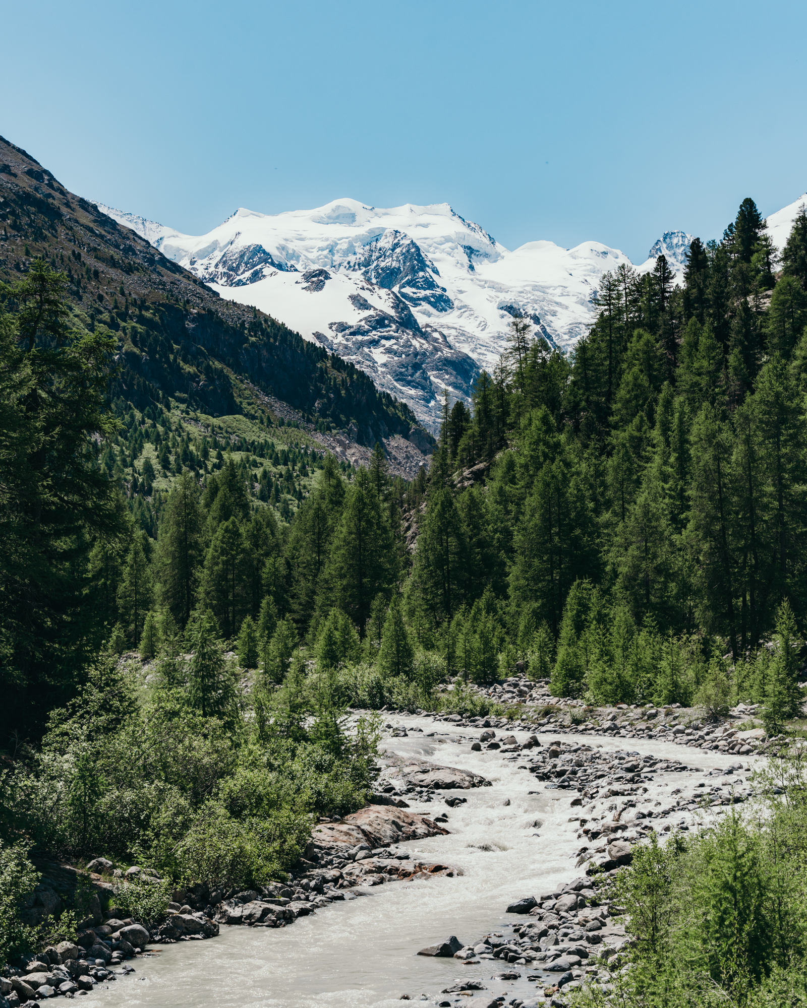 Morteratsch glacier